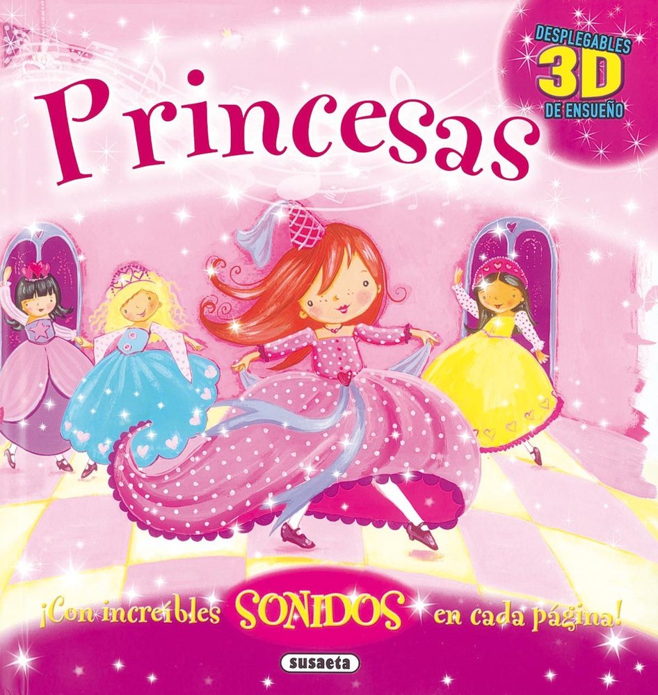 PRINCESAS DESPLEGABLES CON SONIDOS, de SUSAETA, EQUIPO | portada del libro