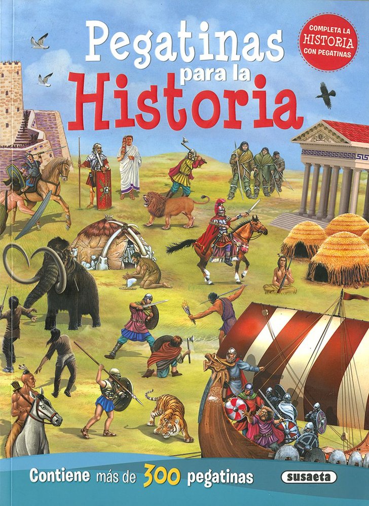 PEGATINAS PARA LA HISTORIA, de SUSAETA, EQUIPO | portada del libro