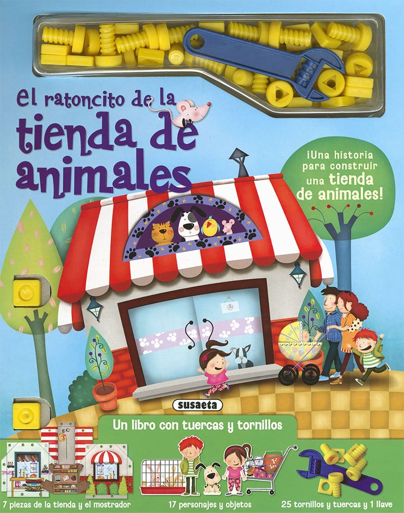 EL RATONCITO DE LA TIENDA DE ANIMALES, de STREGER, SHARON | portada del libro