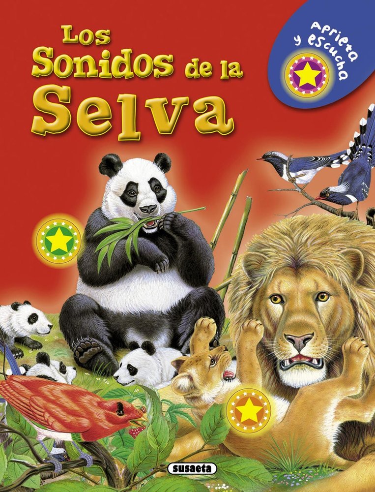 LOS SONIDOS DE LA SELVA, de SUSAETA | portada del libro