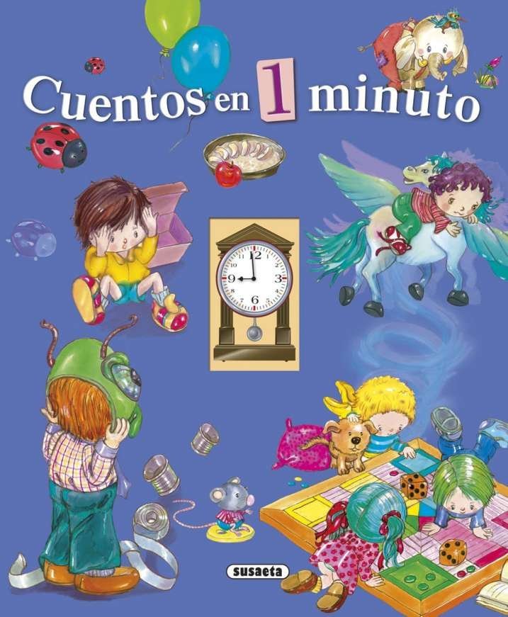 CUENTOS EN 1 MINUTO, de SUSAETA | portada del libro