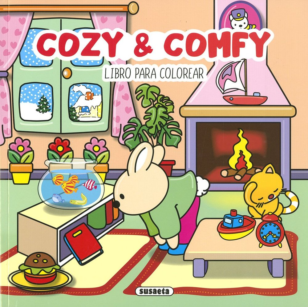 COZY & COMFY. LIBRO PARA COLOREAR 1, de SUSAETA EDICIONES | portada del libro