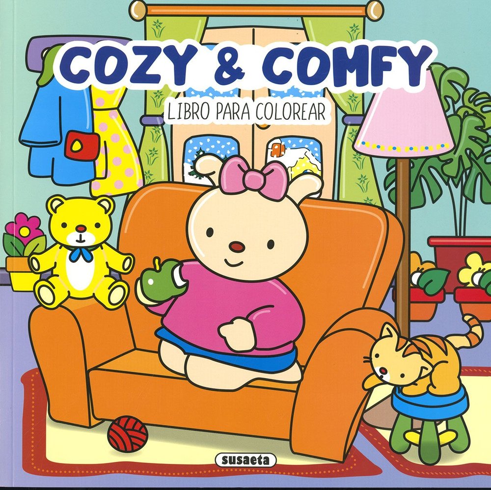 COZY & COMFY. LIBRO PARA COLOREAR 2, de SUSAETA EDICIONES | portada del libro