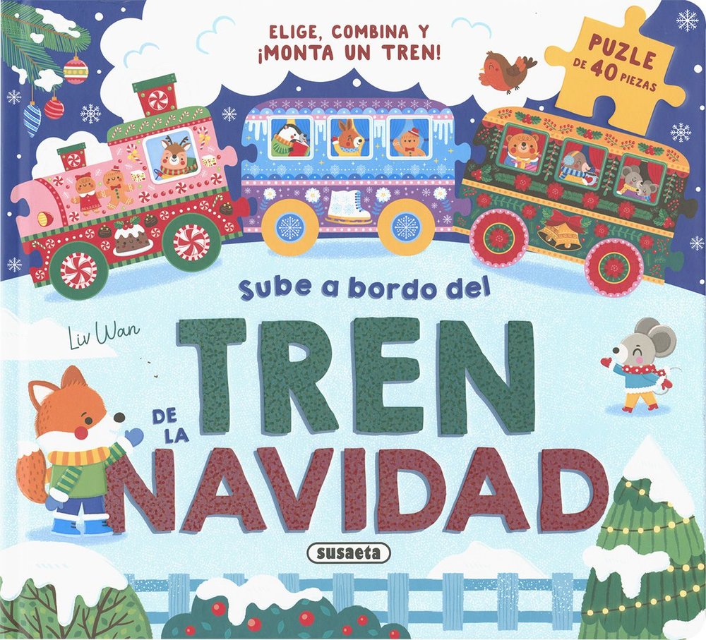 EL TREN DE LA NAVIDAD, de , SUSAETA EDICIONES | portada del libro