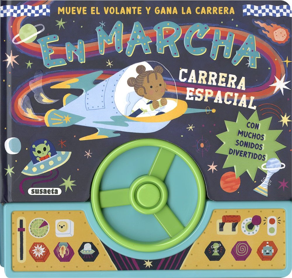 EN MARCHA. COCHETE ESPACIAL, de SUSAETA EDICIONES | portada del libro