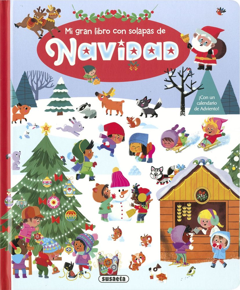 MI GRAN LIBRO CON SOLAPAS DE NAVIDAD, de SUSAETA EDICIONES | portada del libro