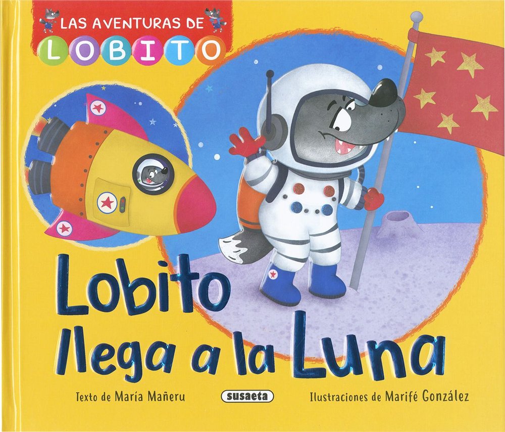 LOBITO LLEGA A LA LUNA, de MAÑERU | portada del libro