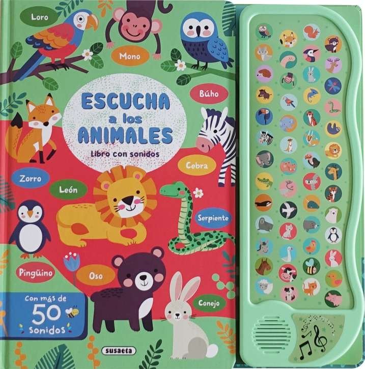 ESCUCHA A LOS ANIMALES, de , SUSAETA EDICIONES | portada del libro