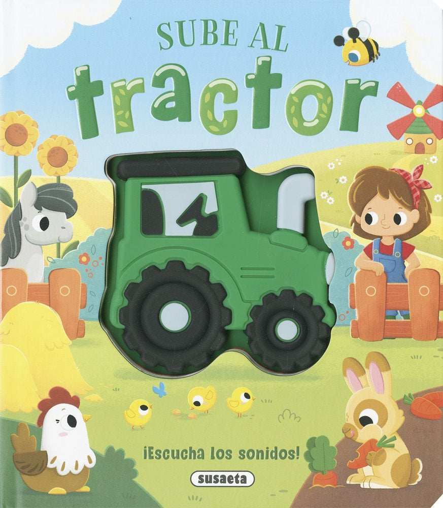 SUBE AL TRACTOR, de , SUSAETA EDICIONES | portada del libro