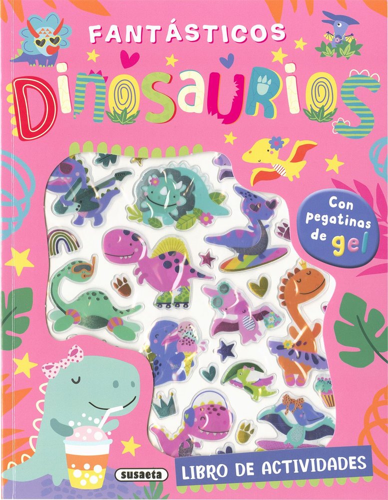 FANTASTICOS DINOSAURIOS, de , SUSAETA EDICIONES | portada del libro