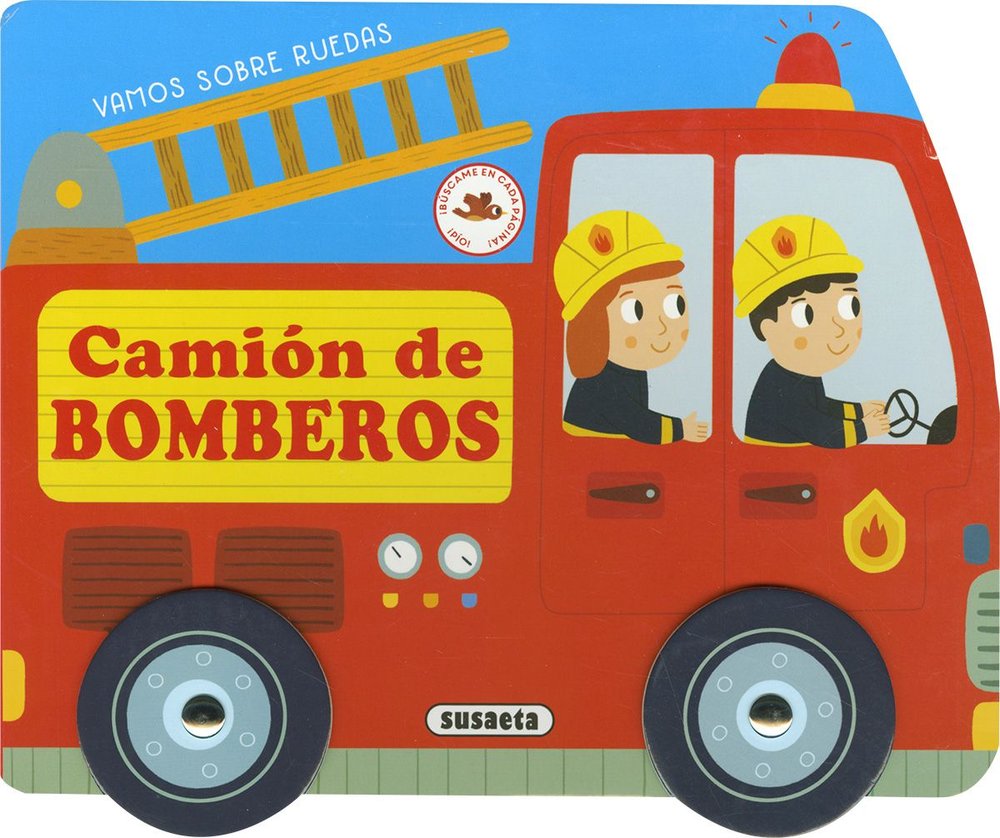 CAMION DE BOMBEROS, de SUSAETA EDICIONES | portada del libro