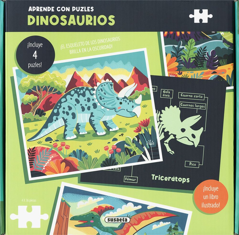DINOSAURIOS, de SUSAETA EDICIONES, | portada del libro