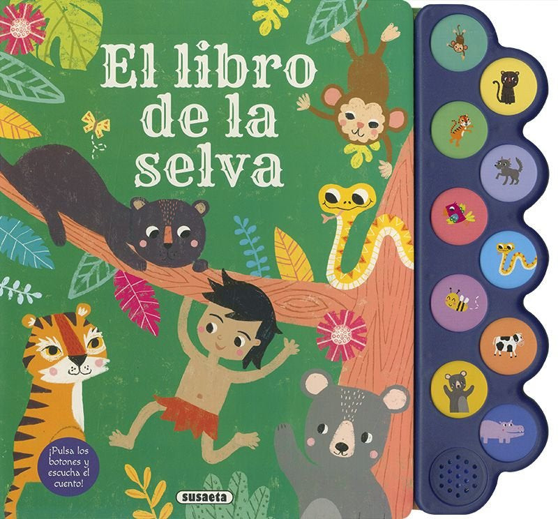 EL LIBRO DE LA SELVA, de SUSAETA EDICIONES, SUSAETA | portada del libro