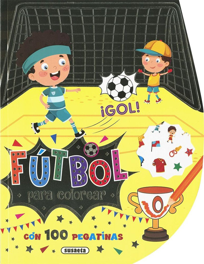 FUTBOL PARA COLOREAR, de SUSAETA EDICIONES, SUSAETA | portada del libro
