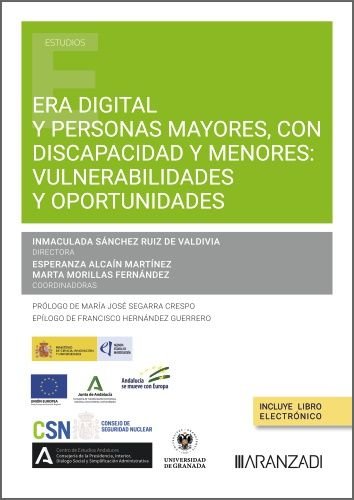 Era digital y Personas Mayores, Con Discapacidad y Menores: vulnerabilidades y oportunidades | portada del libro