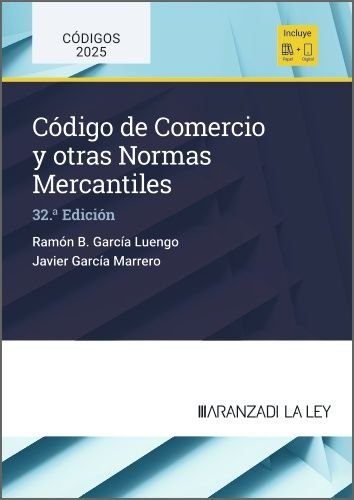 CODIGO DE COMERCIO Y OTRAS NORMAS MERCANTILES, de GARCIA LUENGO, RAMON | portada del libro