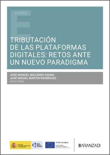 TRIBUTACION DE LAS PLATAFORMA DIGITALES, de JOSE MANUEL MACARRO OSUNA#JOSE MIGUEL MA | portada del libro