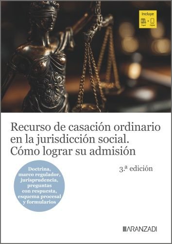 RECURSO DE CASACION ORDINARIO EN LA JURISDICCION SOCIAL. COMO LOGRAR S | portada del libro