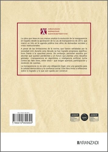 PRACTICA TRANSPARENCIA ADMINISTRACIONES PUBLICAS | portada del libro