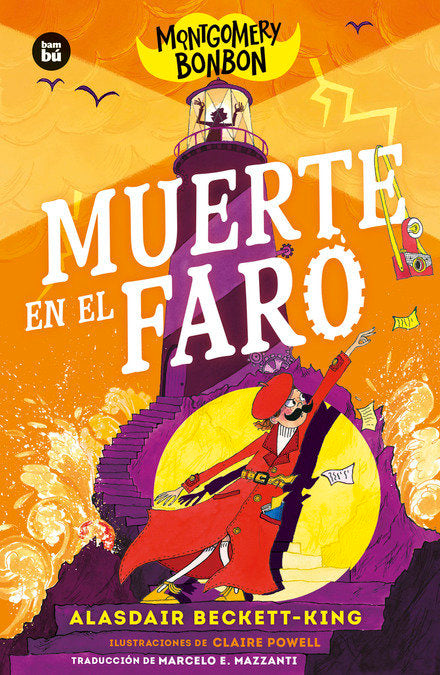 Montgomery Bonbon. Muerte en el faro, de BECKETT-KING, ALASDAIR | portada del libro