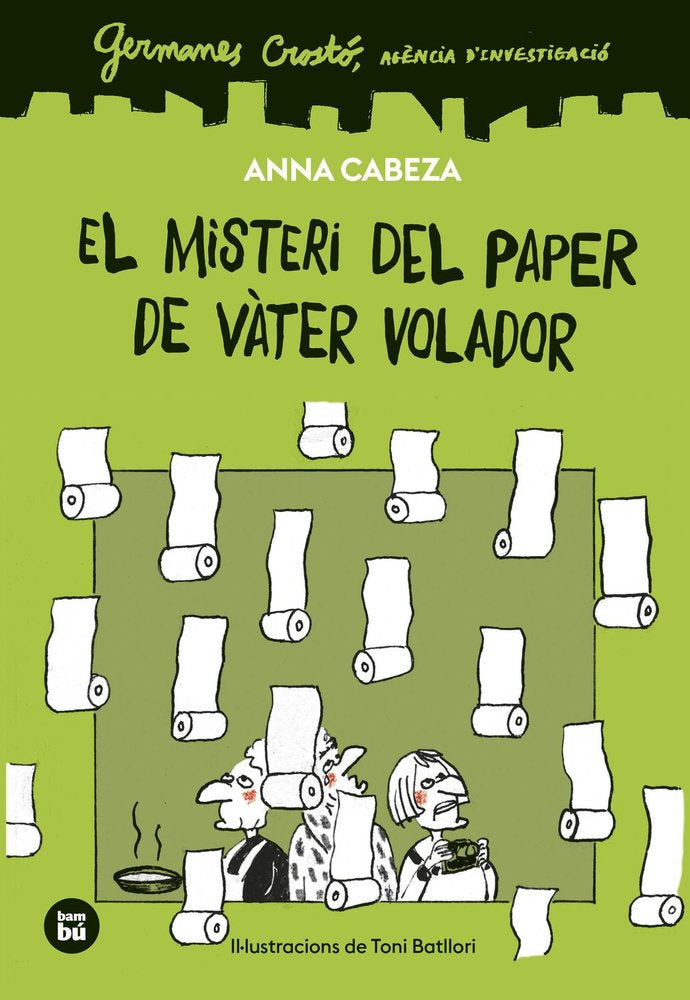 GERMANES CROSTO. AGENCIA D'INVESTIGACIO. EL MISTERI DEL PAPER DE VATER VOLADOR, de CABEZA, ANNA | portada del libro