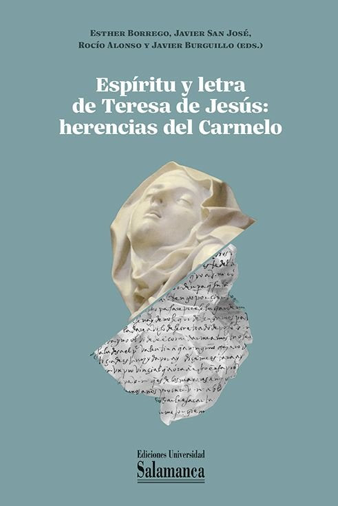 ESPIRITU Y LETRA DE TERESA DE JESUS, de BORREGO GUTIERREZ, ESTHER | portada del libro
