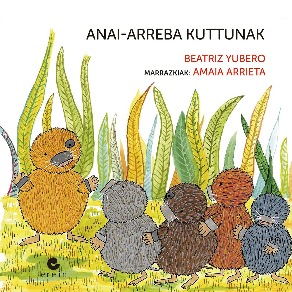 ANAI-ARREBA KUTTUNAK, de YUBERO ONA, BEATRIZ | portada del libro
