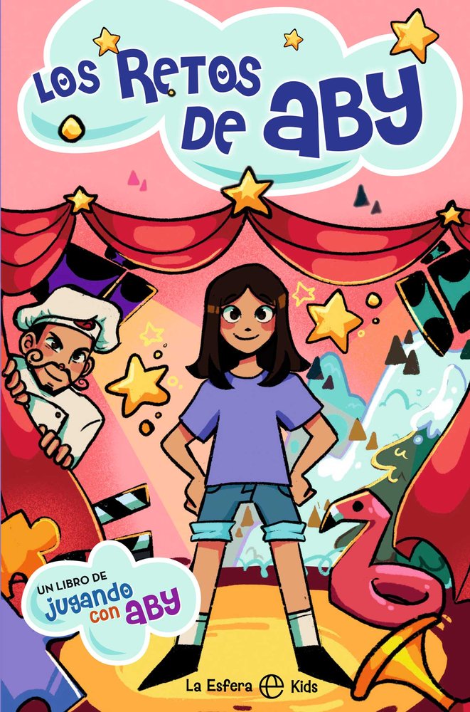 LOS RETOS DE ABY, de JUGANDO CON ABY | portada del libro