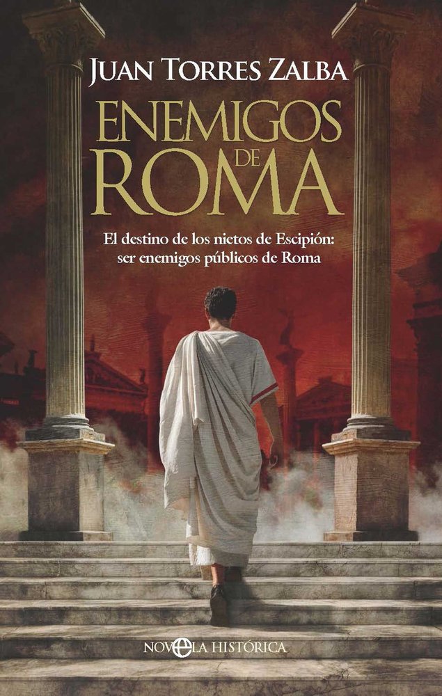 ENEMIGOS DE ROMA, de TORRES ZALBA, JUAN | portada del libro