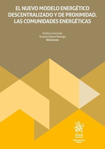 NUEVO MODELO ENERGETICO DESCENTRALIZADO DE PROXIMIDAD, de COCCIOLO | portada del libro