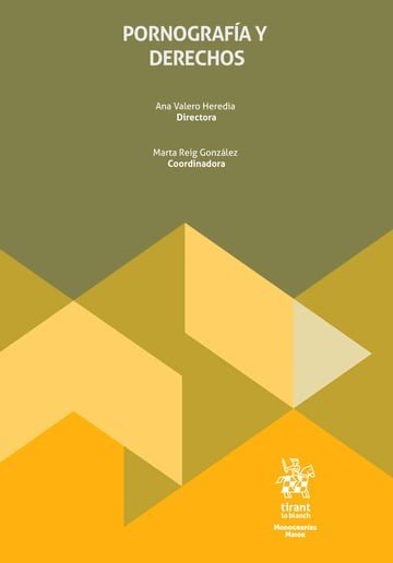 PORNOGRAFIA Y DERECHOS, de VALERO HEREDIA | portada del libro