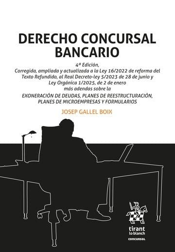 DERECHO CONCURSAL BANCARIO, de GALLEL BOIX | portada del libro