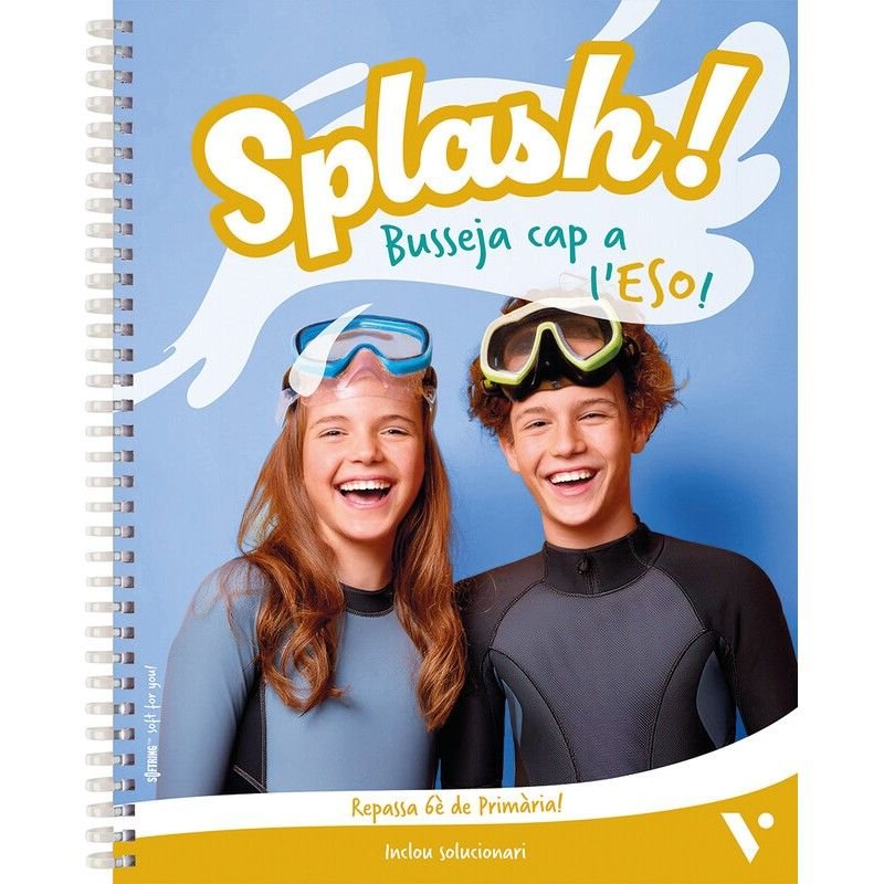 SPLASH 6! QUADERN VACANCES 6ER PRIMARIA | portada del libro