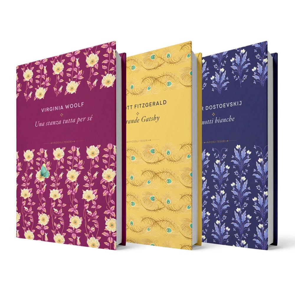 COLLEZIONE PICCOLI TESORI DELLA LETTERATURA PACK I. CONTIENE 3 LIBRI, de RBA COLECCIONABLES | portada del libro
