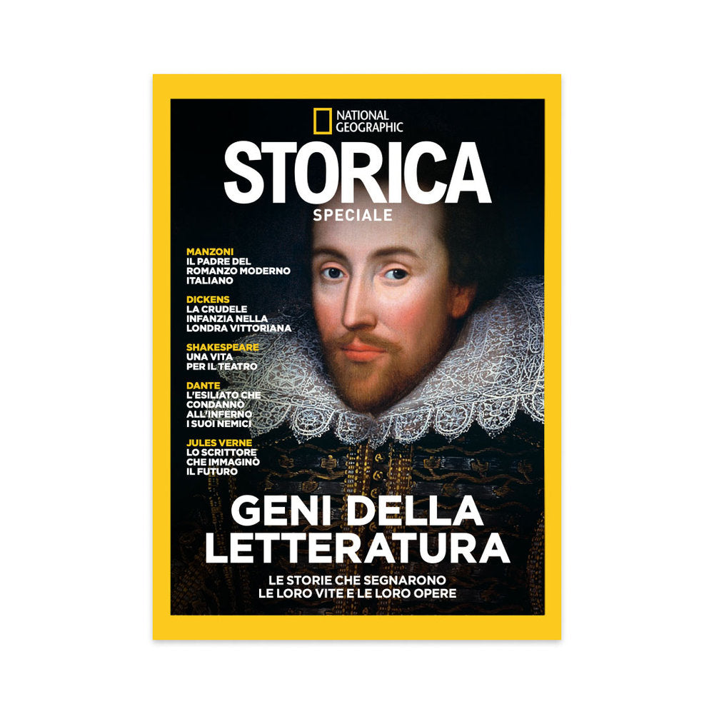 SPECIALE STORICA I GENNI DELLA LETTERATURA, de GEOGRAPHIC, NATIONAL | portada del libro