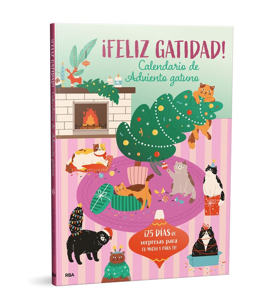 FELIZ GATIDAD! - CALENDARIO DE ADVIENTO GATUNO, de VARIOS | portada del libro