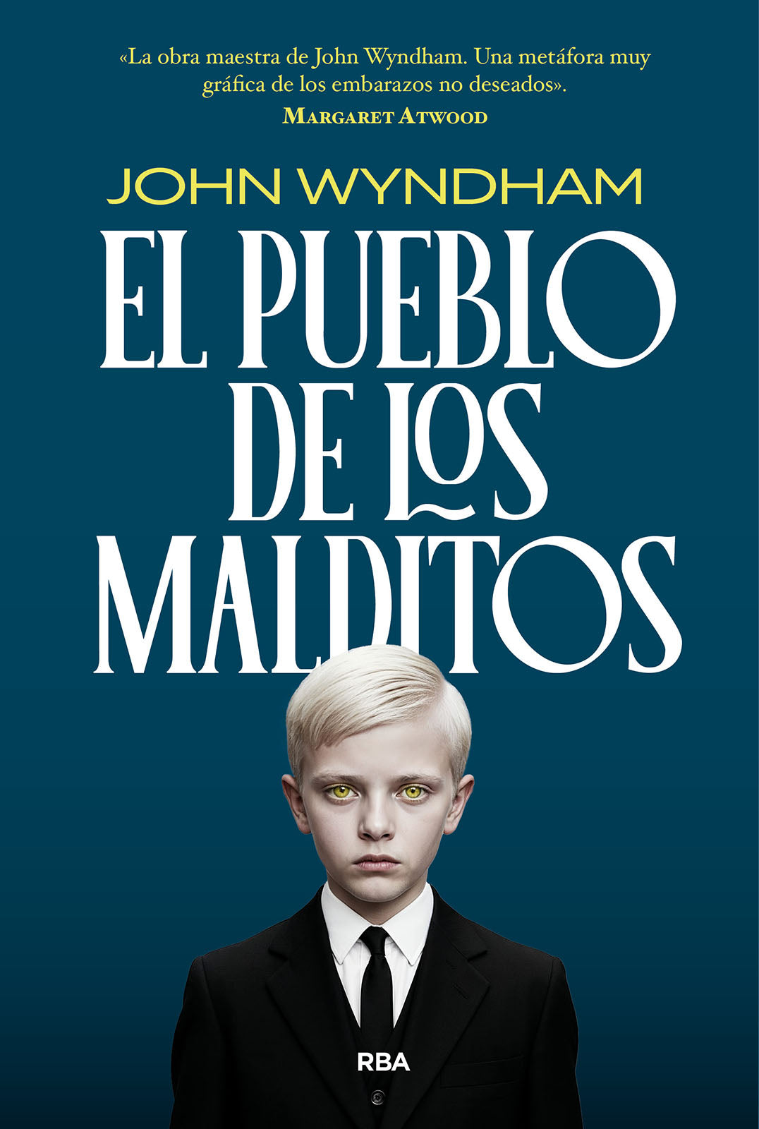 El pueblo de los malditos, de John Wyndham | portada del libro