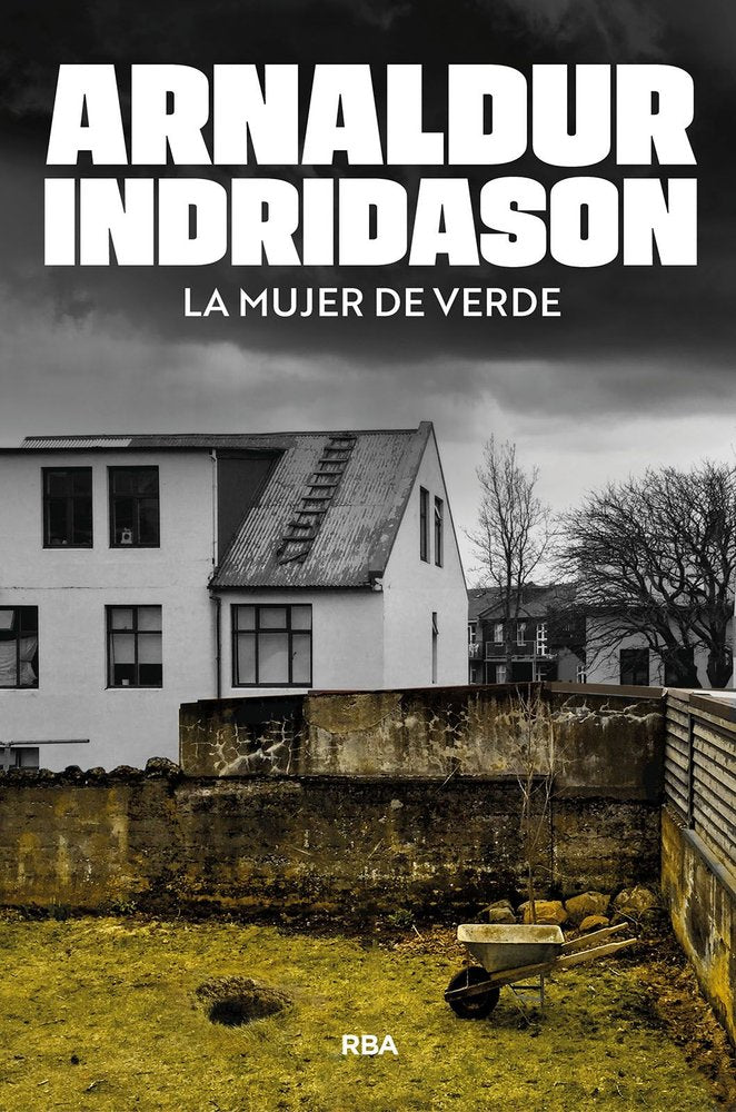LA MUJER DE VERDE, de INDRIDASON | portada del libro