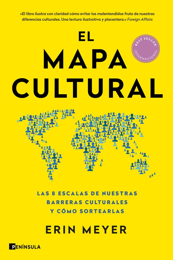 EL MAPA CULTURAL, de ERIN MEYER | portada del libro
