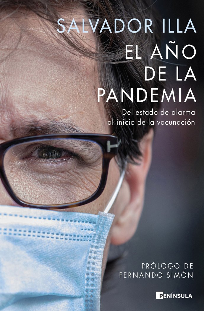 EL AÑO DE LA PANDEMIA, de SALVADOR ILLA | portada del libro