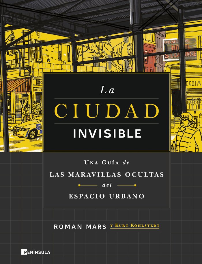 LA CIUDAD INVISIBLE, de ROMAN MARS | portada del libro