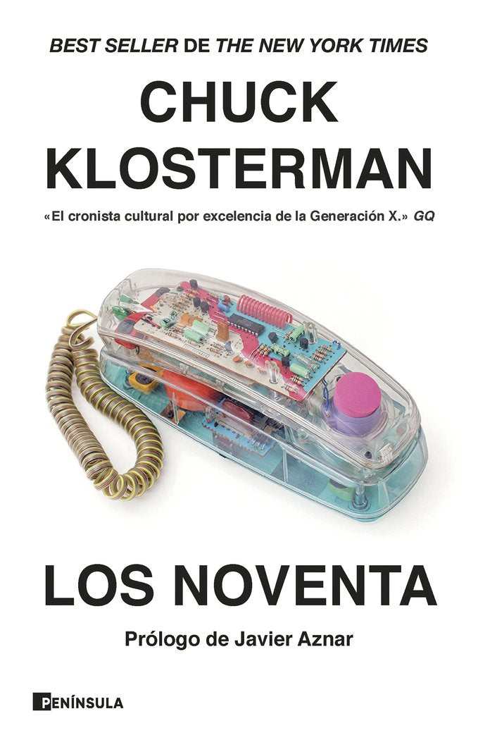 LOS NOVENTA, de CHUCK KLOSTERMAN | portada del libro