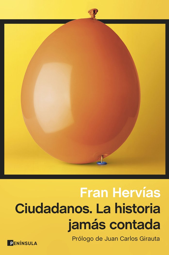 CIUDADANOS. LA HISTORIA JAMAS CONTADA, de FRAN HERVIAS | portada del libro