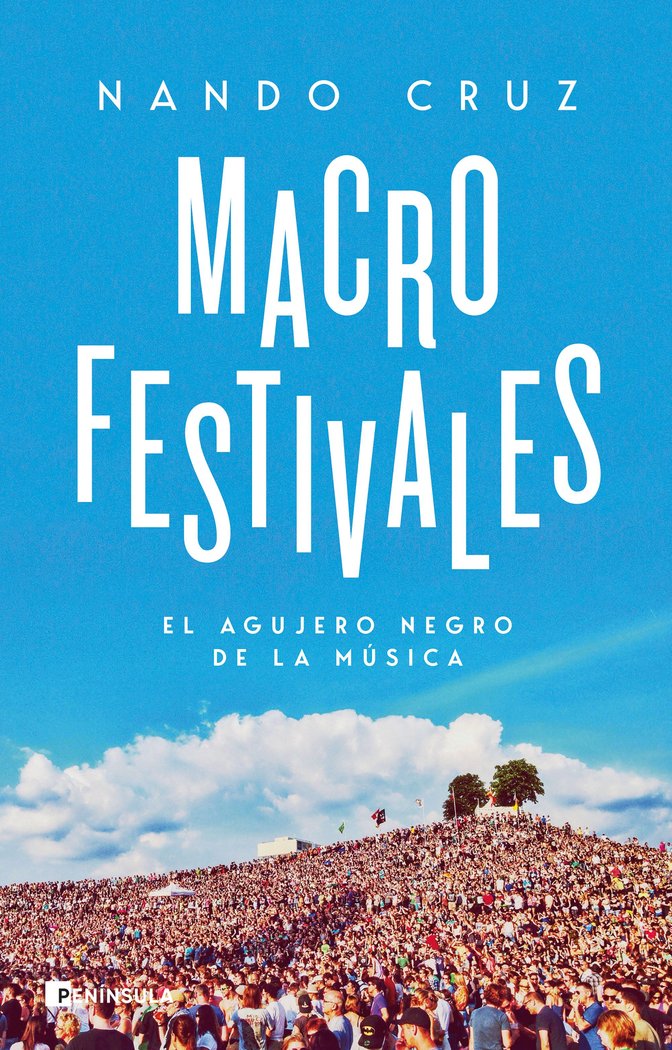 MACROFESTIVALES, de NANDO CRUZ | portada del libro