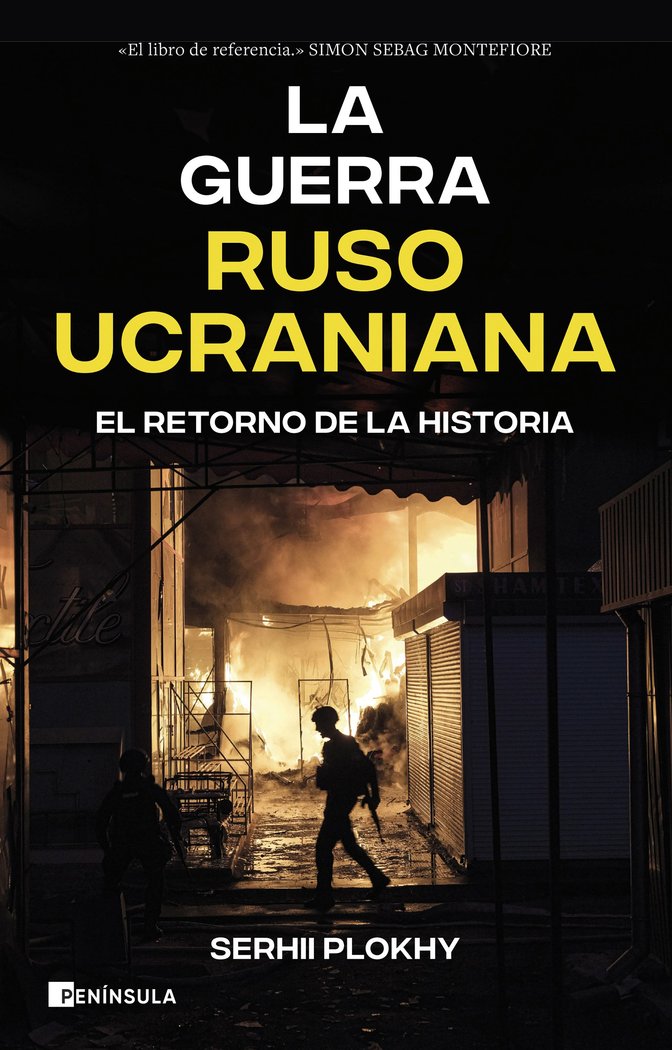 LA GUERRA RUSO-UCRANIANA, de SERHII PLOKHY | portada del libro