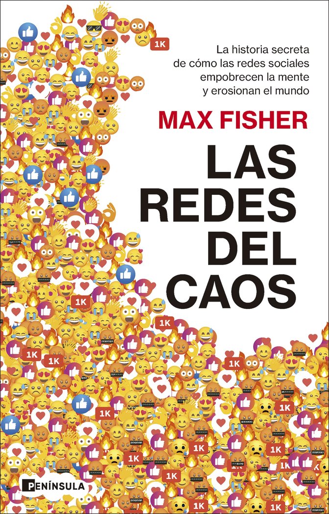 LAS REDES DEL CAOS, de MAX FISHER | portada del libro