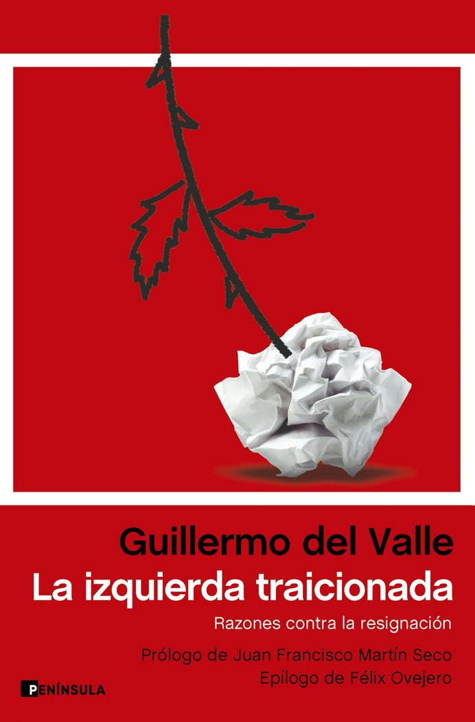 LA IZQUIERDA TRAICIONADA, de GUILLERMO DEL VALLE | portada del libro