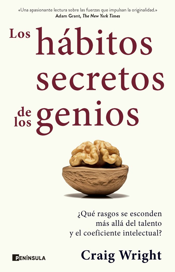 HABITOS SECRETOS DE LOS GENIOS, LOS, de CRAIG WRIGHT | portada del libro