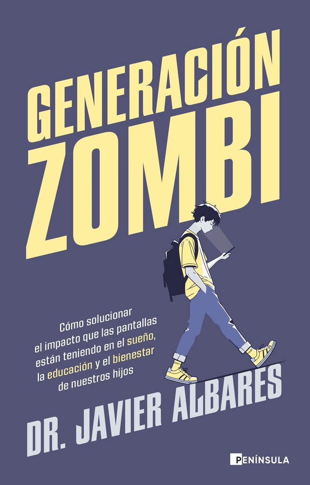 GENERACION ZOMBI, de DR JAVIER ALBARES | portada del libro