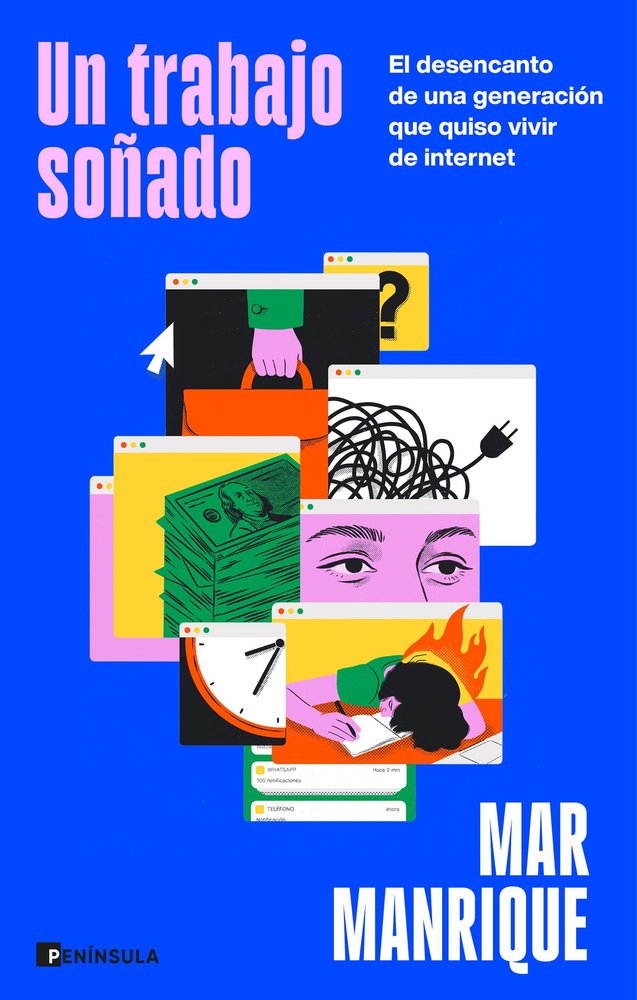 UN TRABAJO SOÑADO, de MANRIQUE, MAR | portada del libro